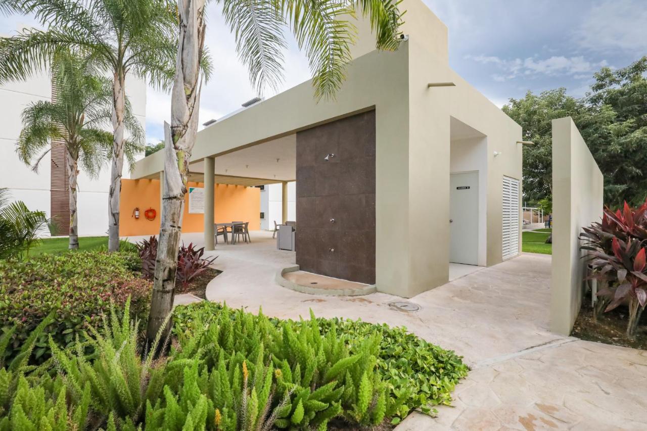 Departamento Lirios Residencial Para 5 Alberca Cancún Eksteriør bilde
